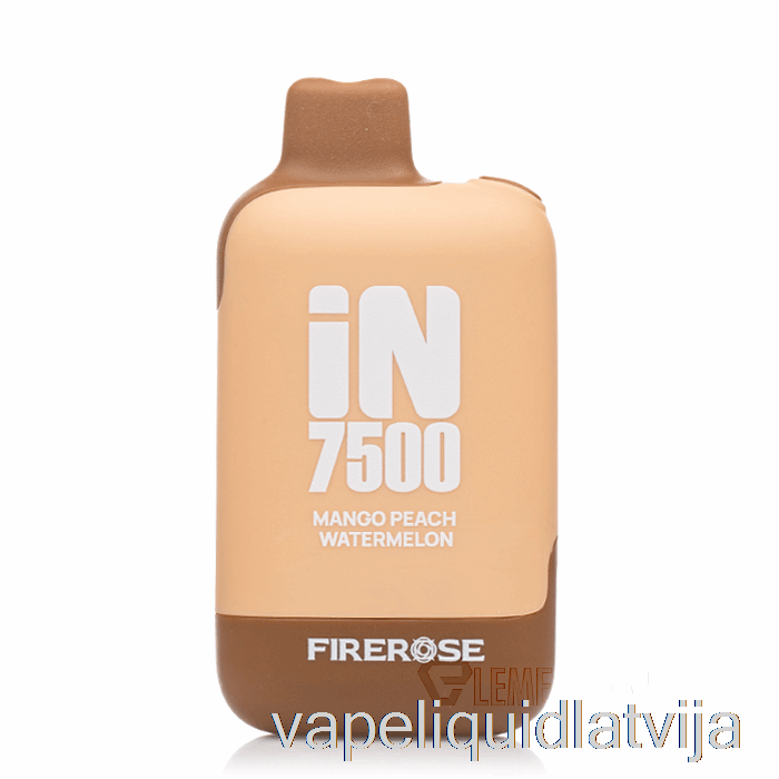 Firerose 7500 Vienreizējās Lietošanas Mango Persiku Arbūzu Vape šķidrumā